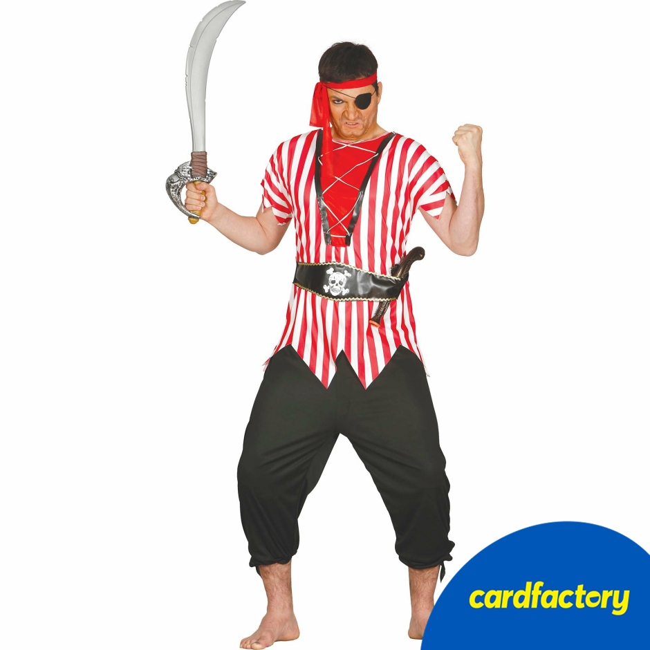 Image of Overseas Pirate Adult Fancy Dress Costume