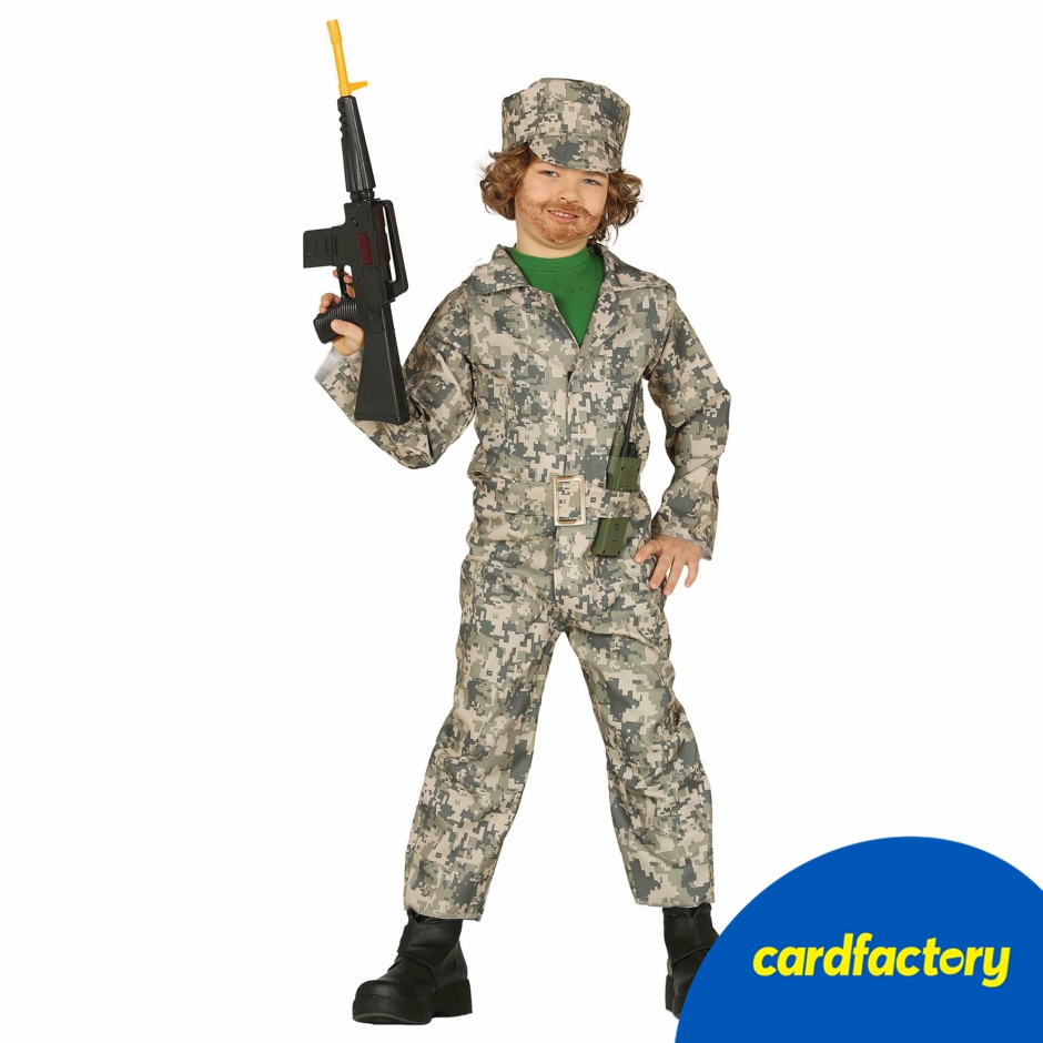 Image of Soldier Children's Fancy Dress Costume