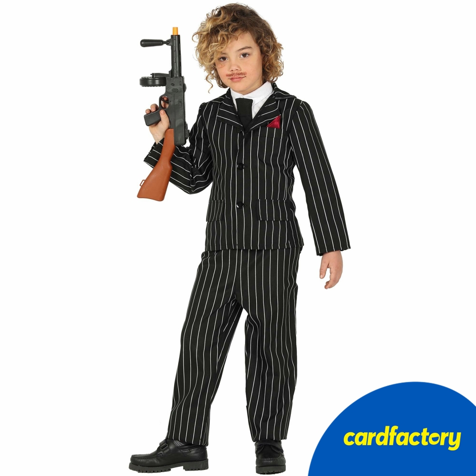Image of Gangster Children's Fancy Dress Costume