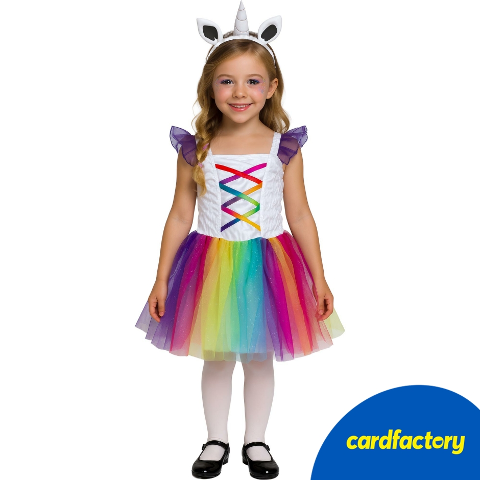 Image of Unicorn Tutu Children's Fancy Dress Costume