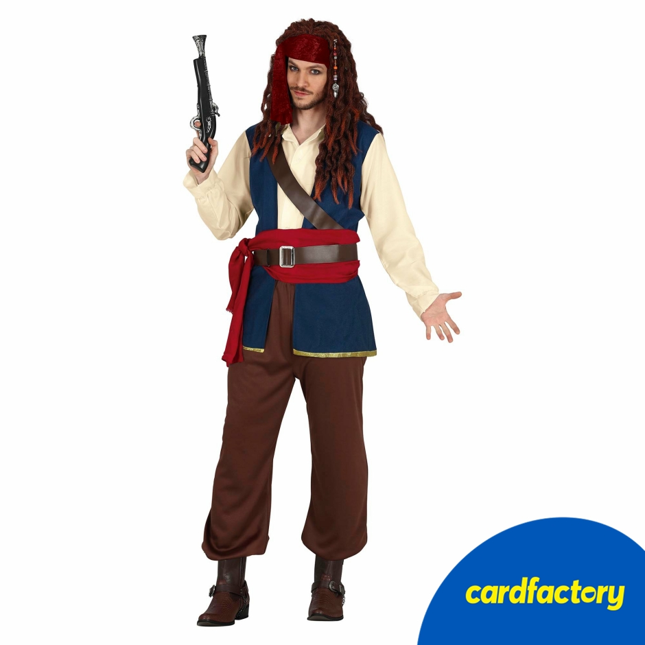 Image of Pirate Man Adult Fancy Dress Costume