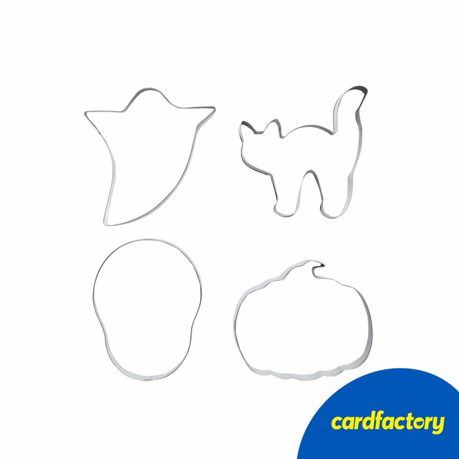 Image of Spooky Friends Cookie Cutters - Pack of 4 | Fun Gift