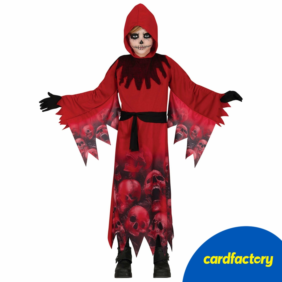 Image of Red Reaper Children's Fancy Dress Costume