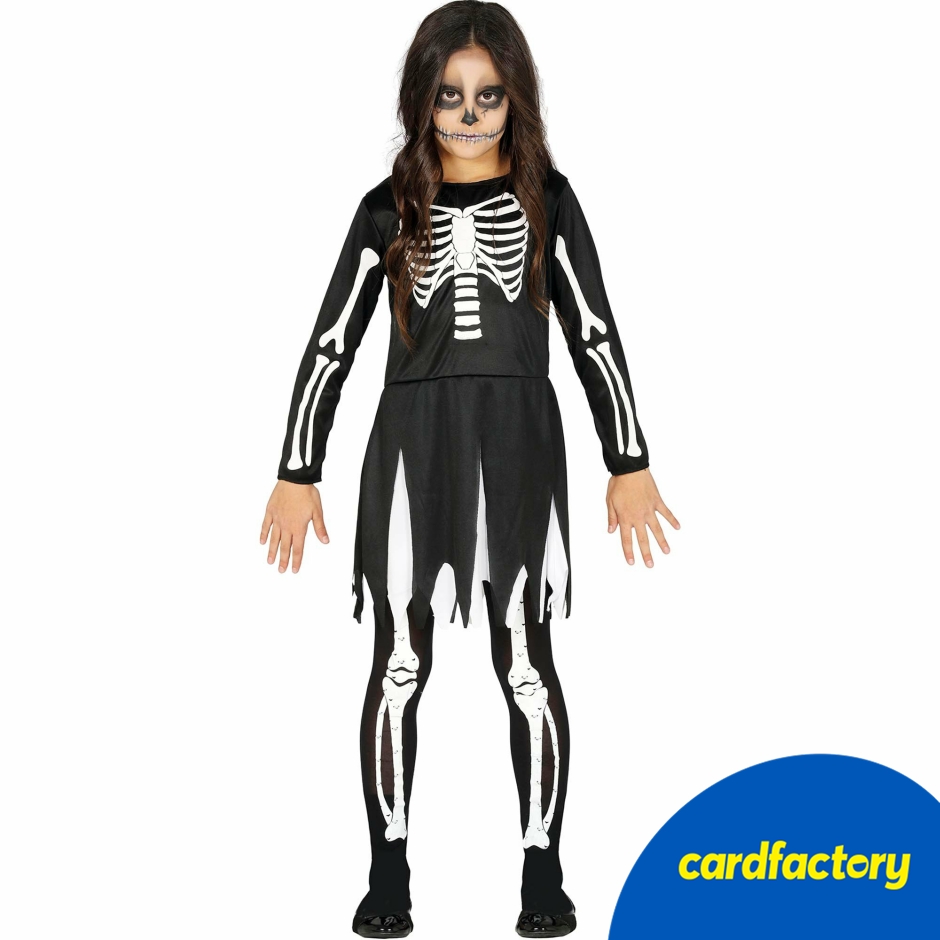 Image of Skeleton Children's Fancy Dress Costume