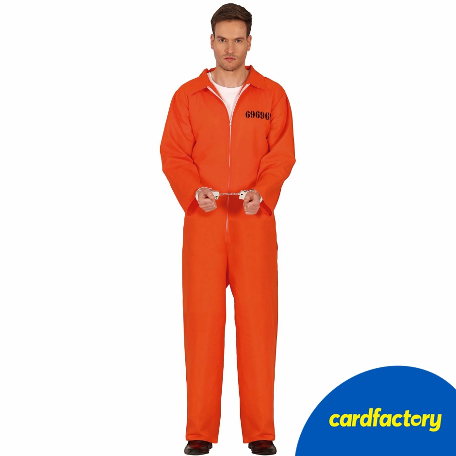 Image of Convict Adult Fancy Dress Costume