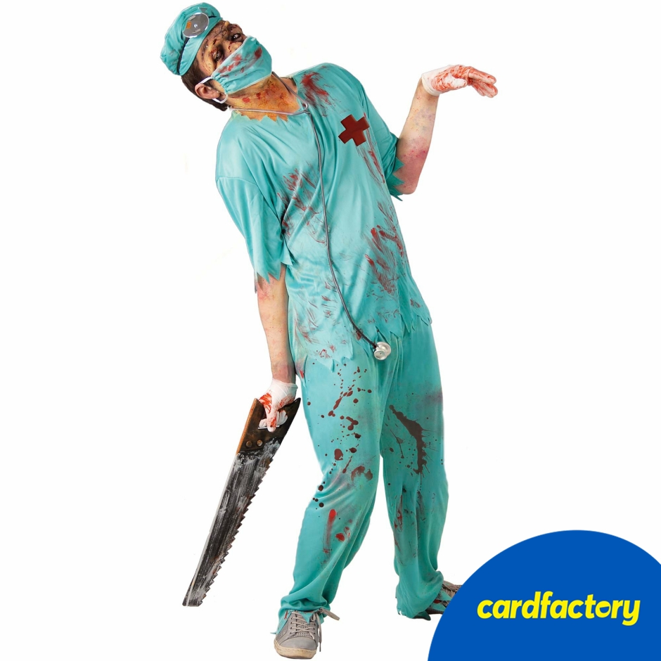 Image of Zombie Surgeon Adult Fancy Dress Costume