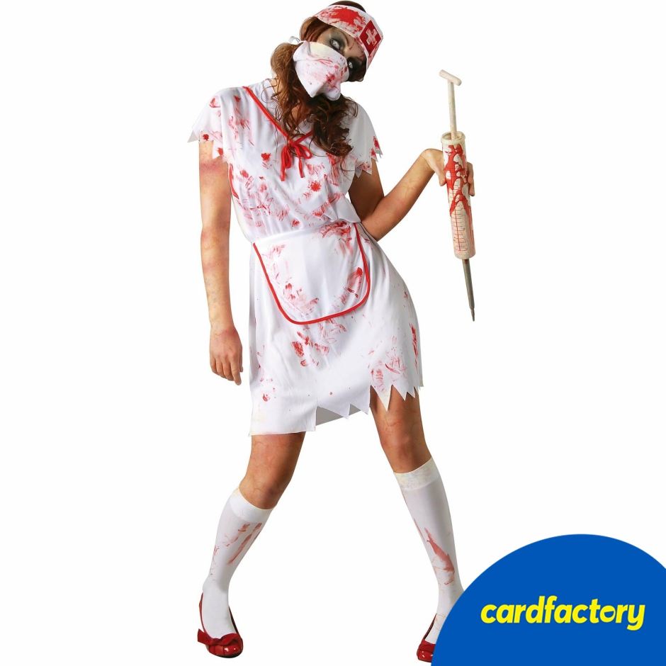 Image of Zombie Nurse Adult Fancy Dress Costume