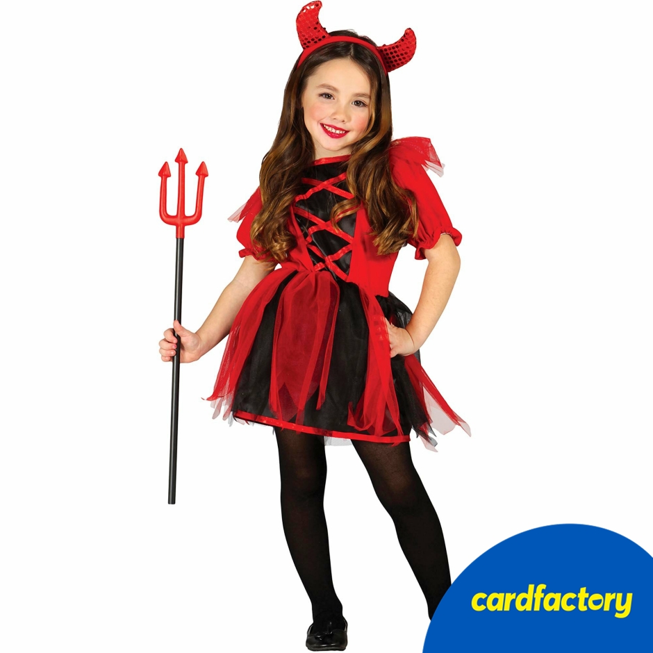 Image of Cute Devil Children's Fancy Dress Costume
