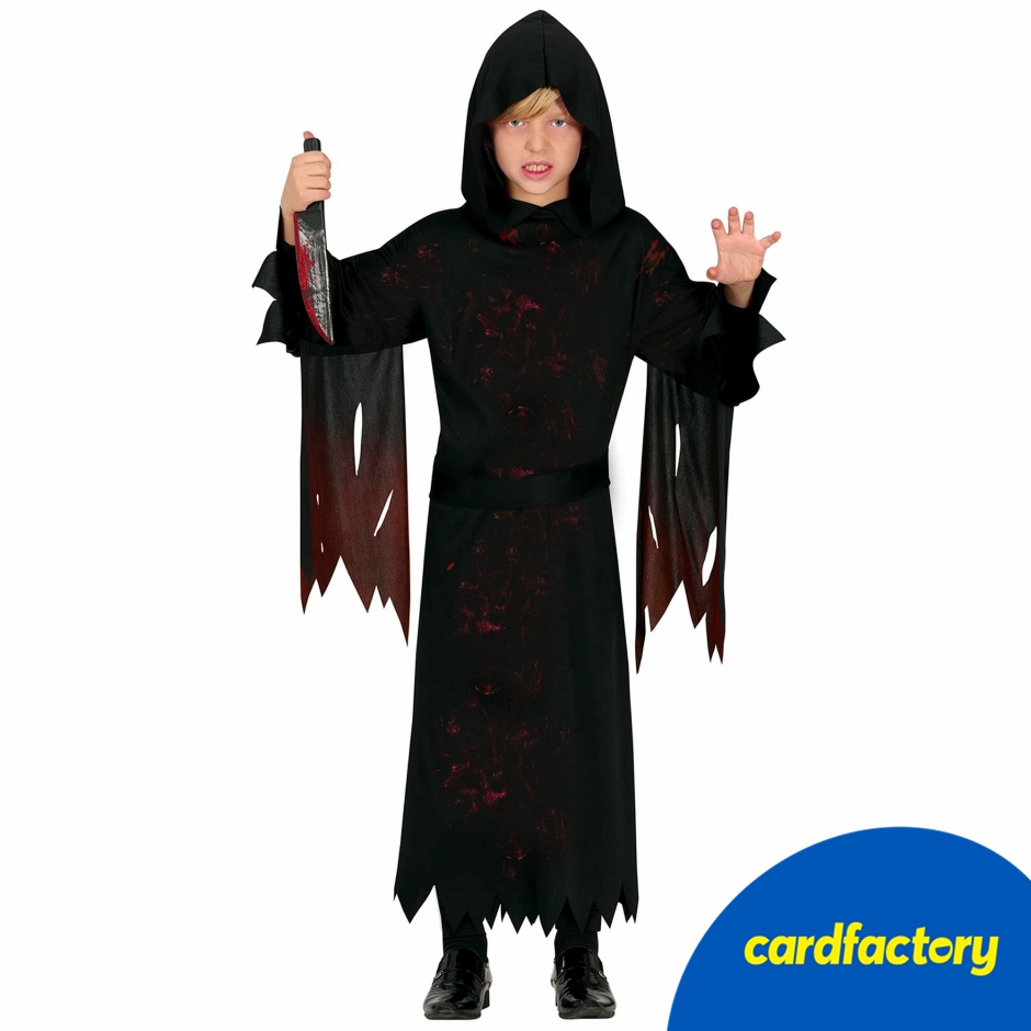 Image of Hooded Assassin Children's Fancy Dress Costume