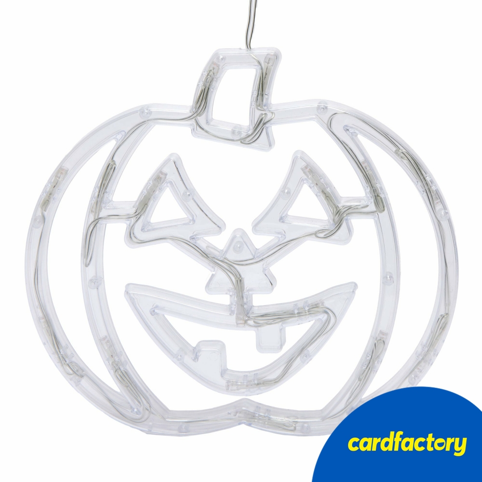 Image of LED Pumpkin Window Light