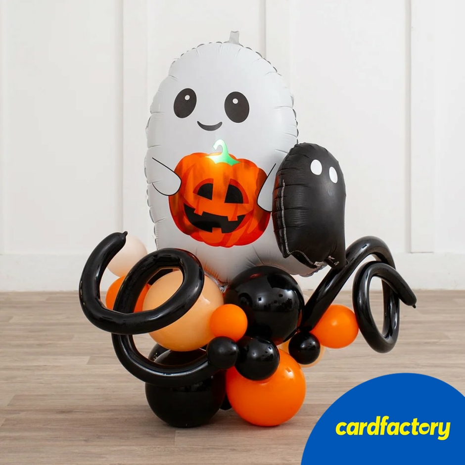 Image of Cute Ghost Shape Bubble Stack - Delivered Inflated!