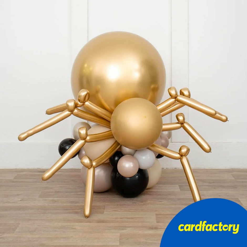 Image of Gold Spider Bubble Stack - Delivered Inflated!