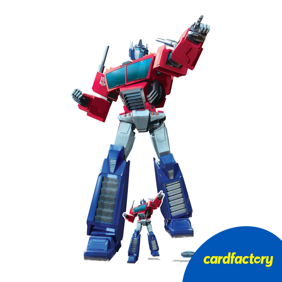 Image of Optimus Prime Transformers Cardboard Cutout