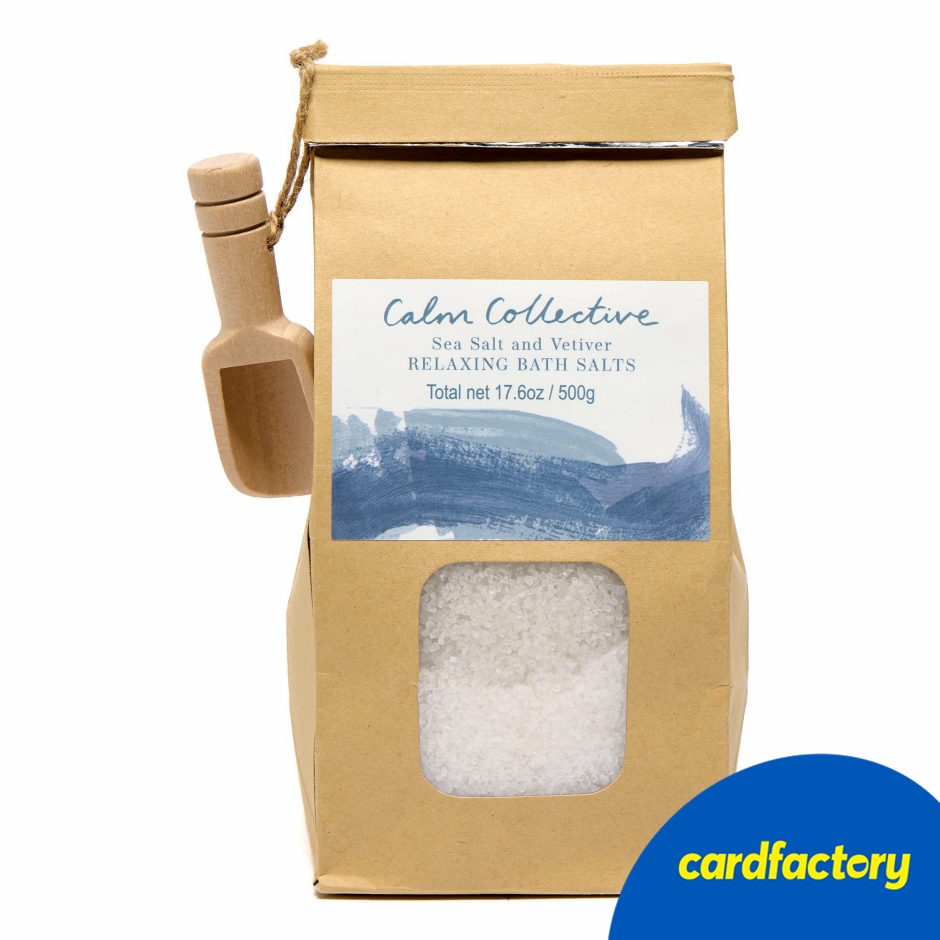 Image of Calm Collective Sea Salt &amp; Vetiver Relaxing Bath Salts