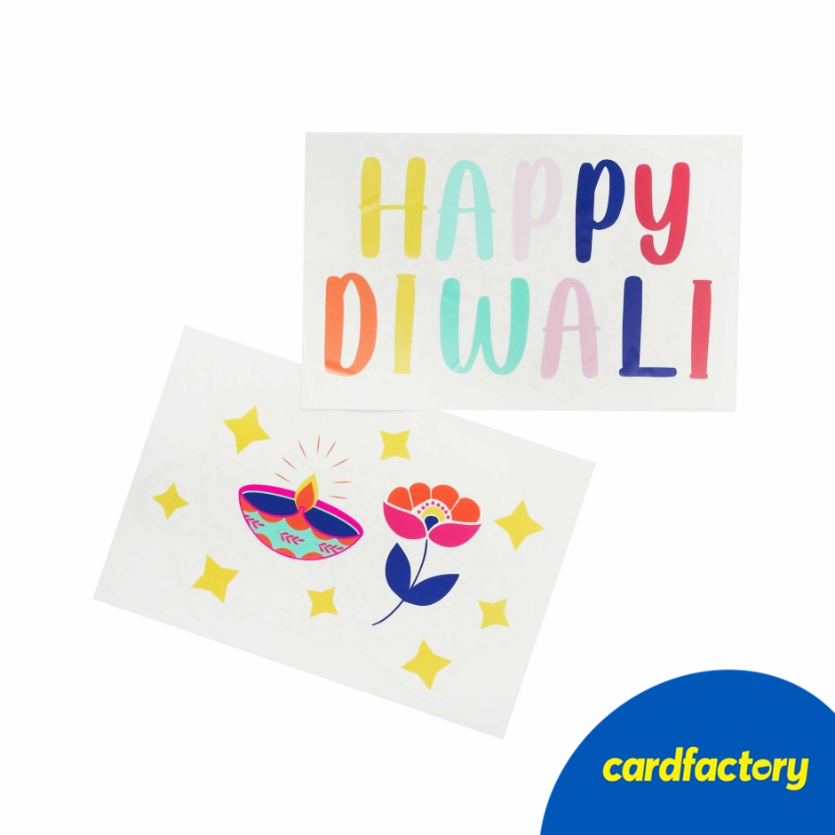 Image of Diwali Window Clings - Pack of 2