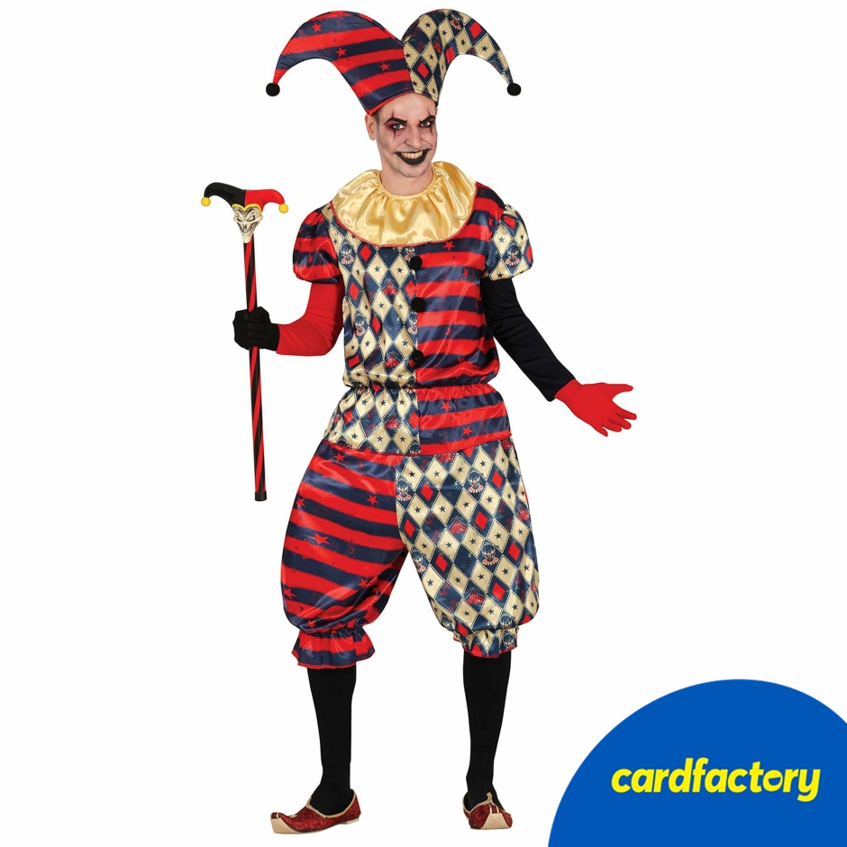 Image of Diamond Harlequin Adult Fancy Dress Costume