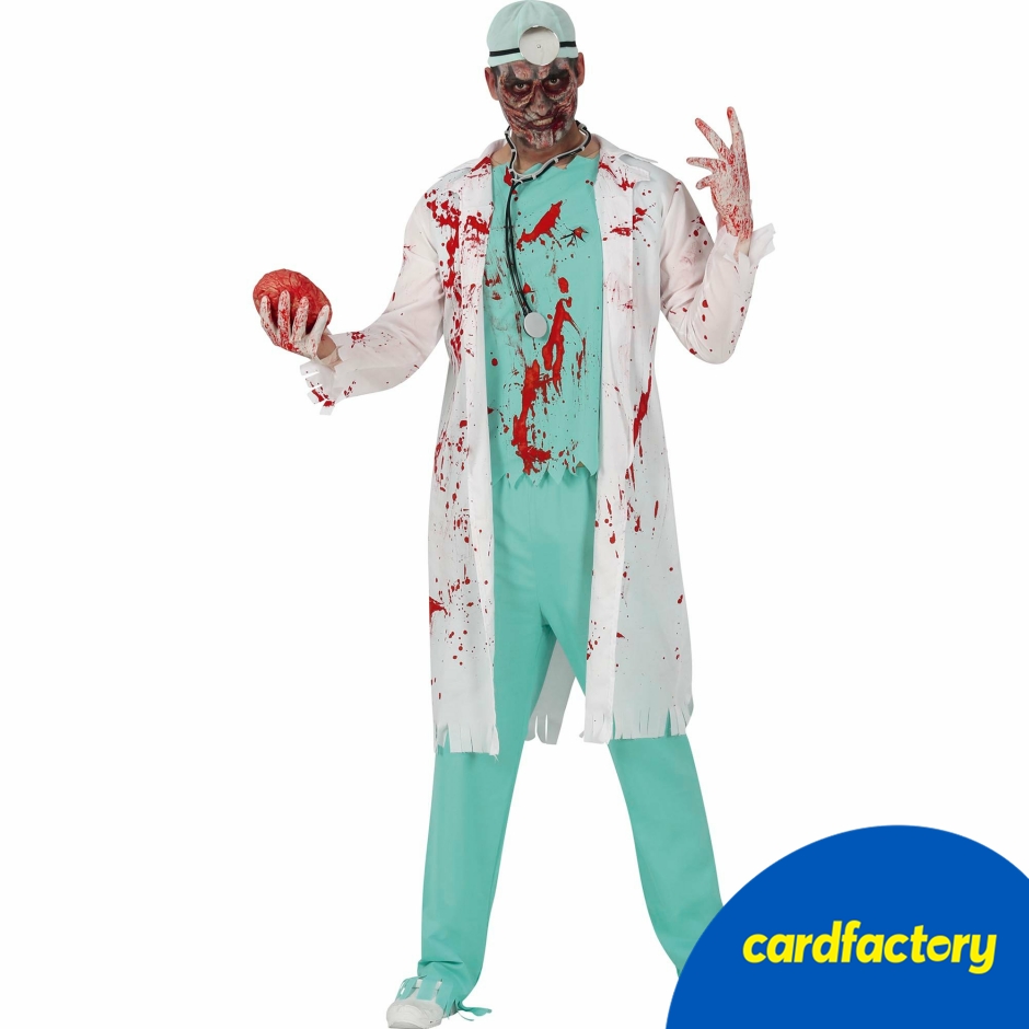 Image of Doctor Zombie Adult Fancy Dress Costume
