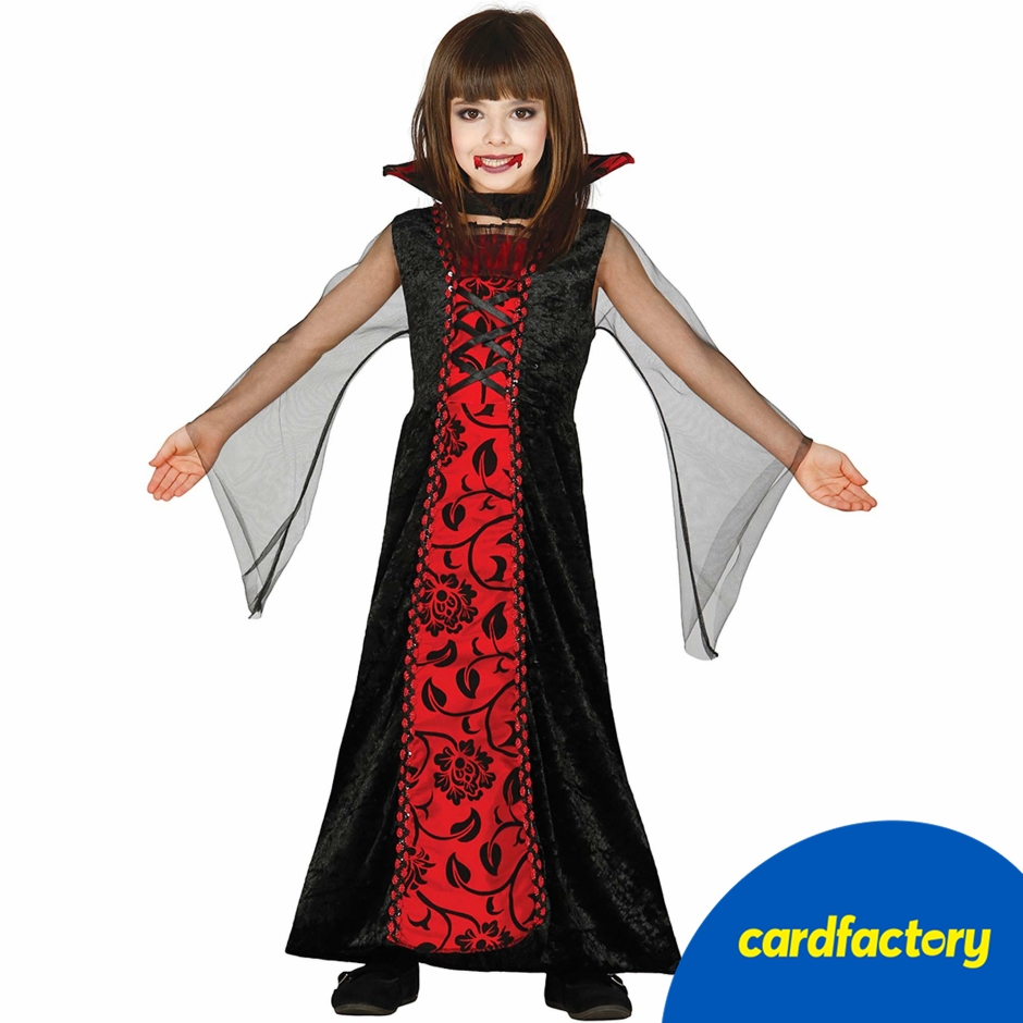 Image of Vampire Countess Children's Fancy Dress Costume