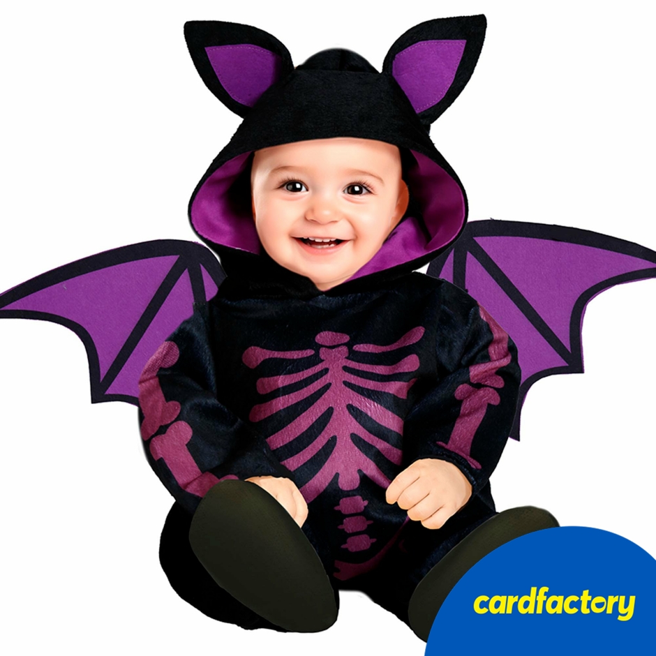 Image of Purple Bat Infant Fancy Dress Costume