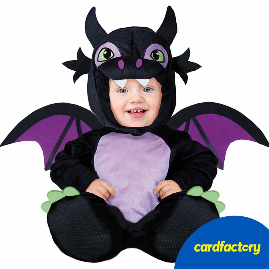 Image of Black Dragon Infant Fancy Dress Costume