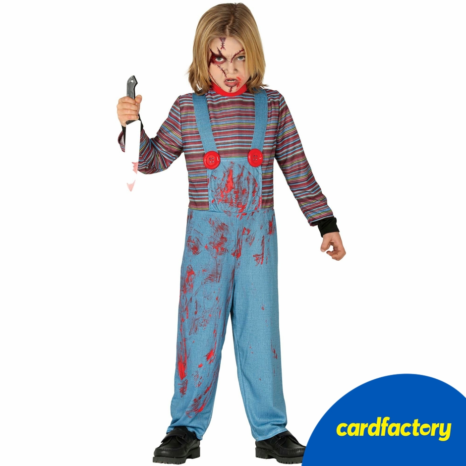 Image of Possessed Doll Children's Fancy Dress Costume