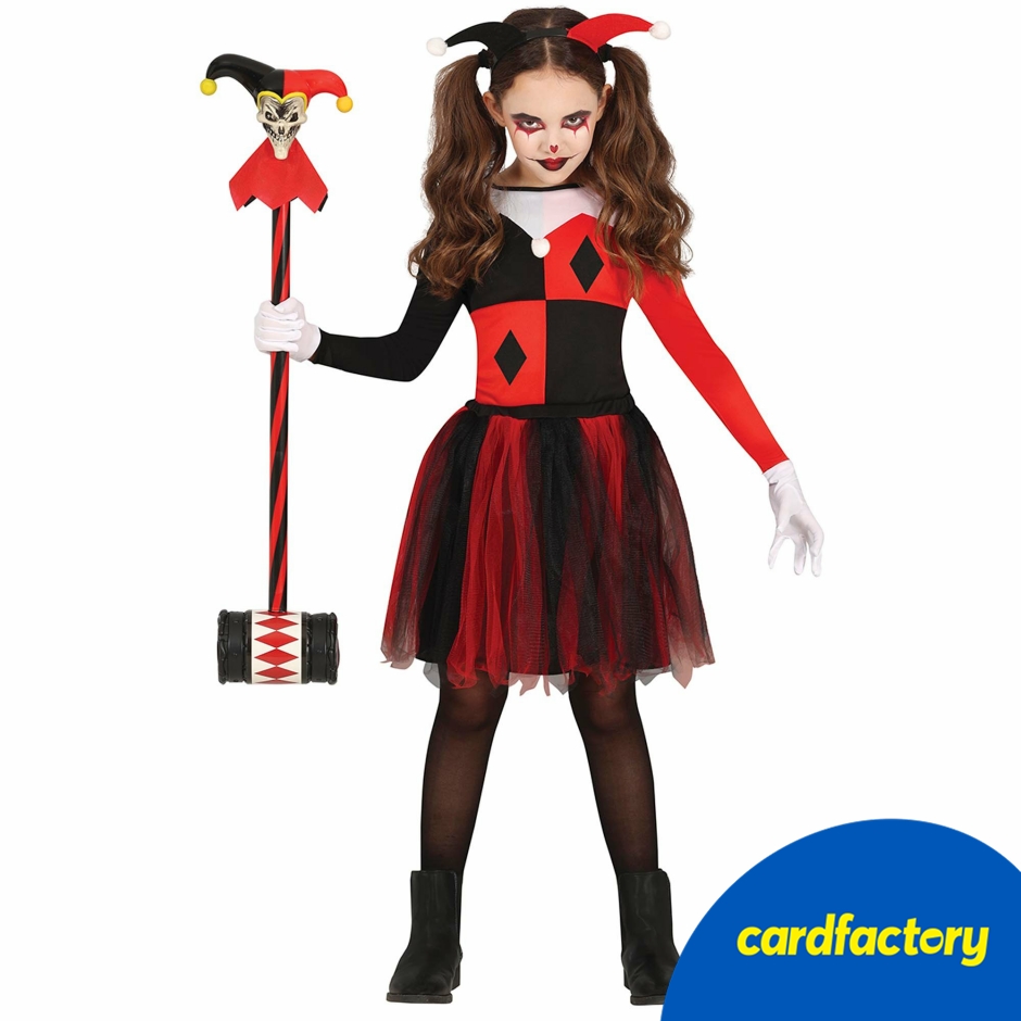 Image of Red Dangerous Tutu Children's Fancy Dress Costume