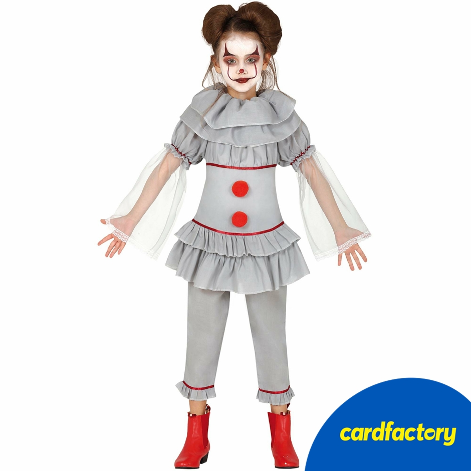 Image of Killer Clown Children's Fancy Dress Costume
