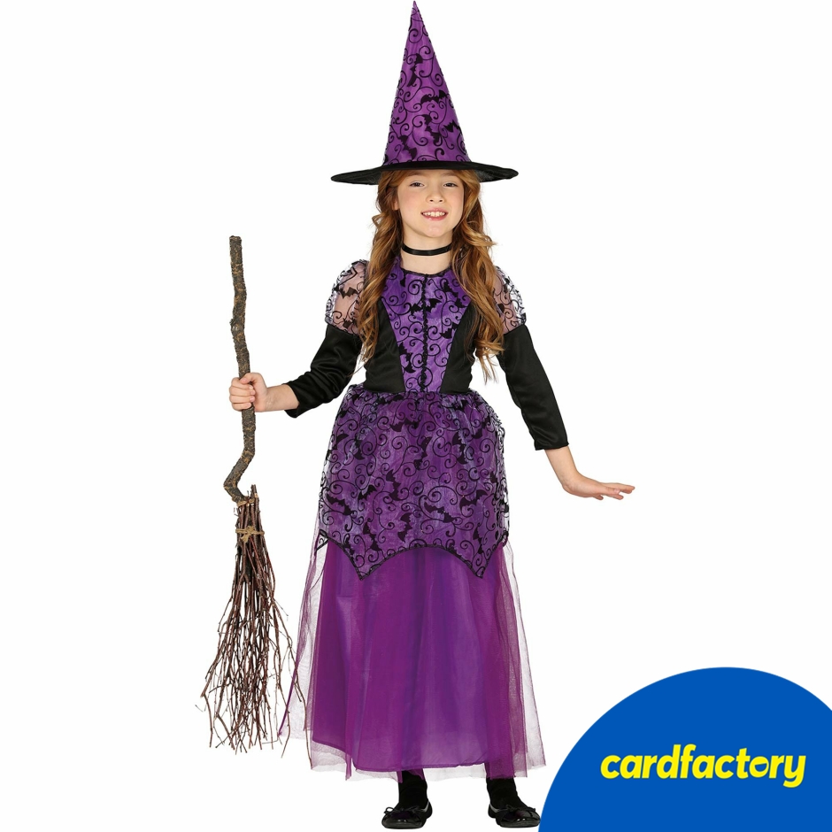 Image of Lilac Witch Children's Fancy Dress Costume