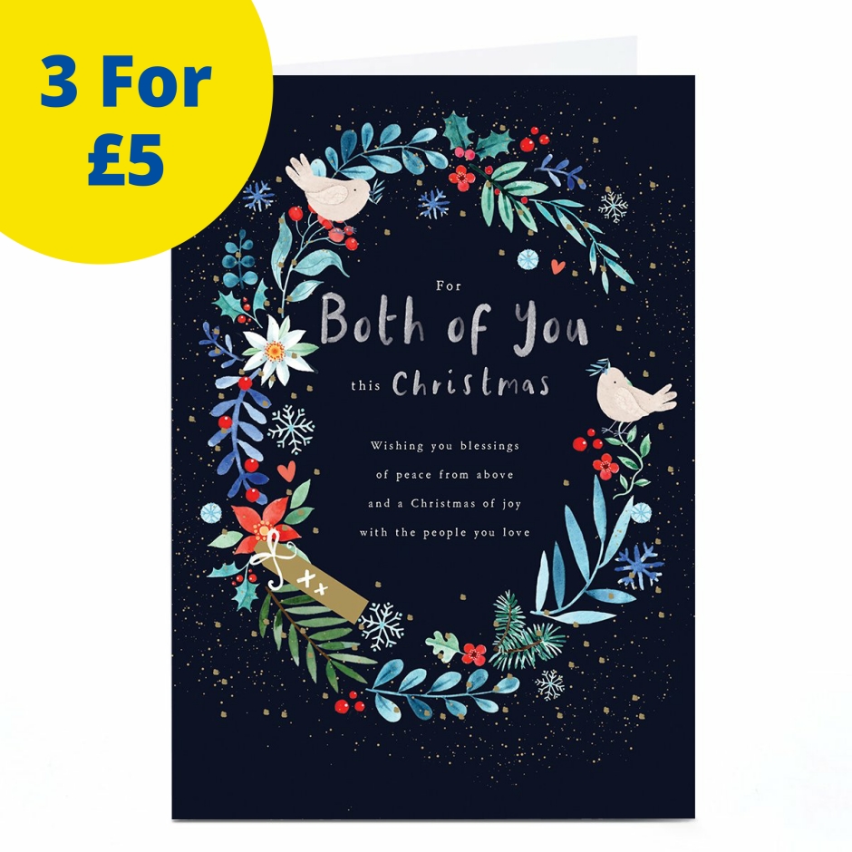 Image of Christmas Card - Blessings of Peace, Both of You | Christmas Cards