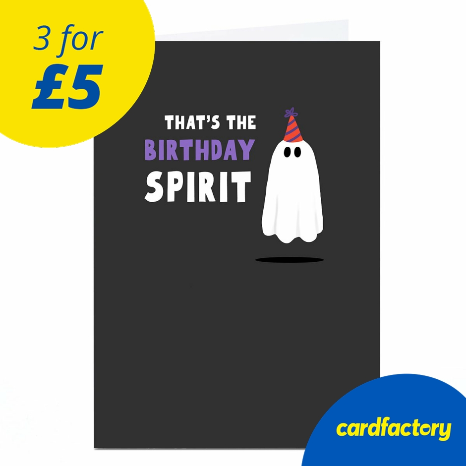 Image of Birthday Card - Birthday Spirit