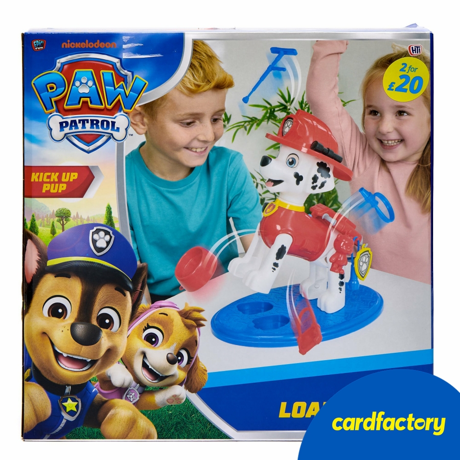 Image of Paw Patrol Load Up Pup Game Marshall