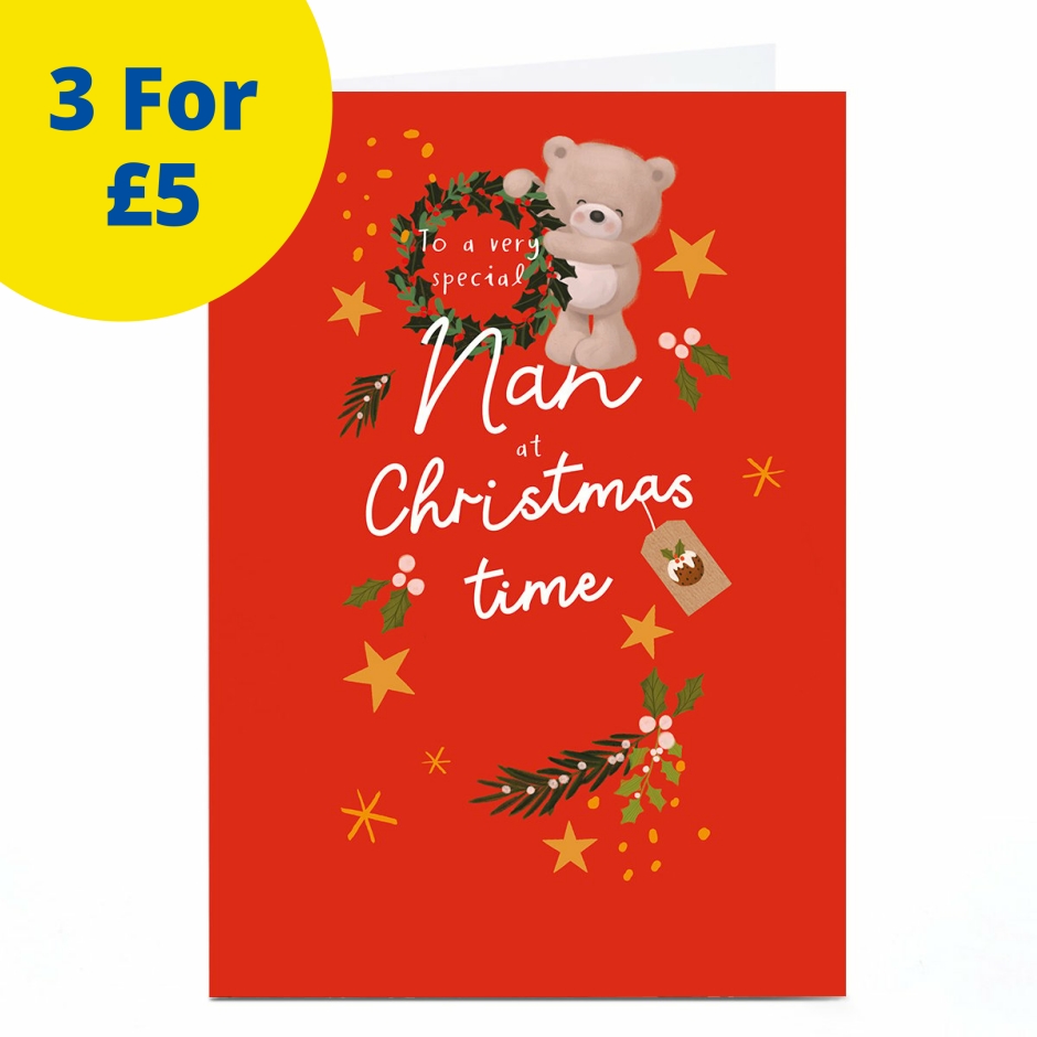 Image of Hugs Christmas Card - A Very Special Nan | Christmas Cards
