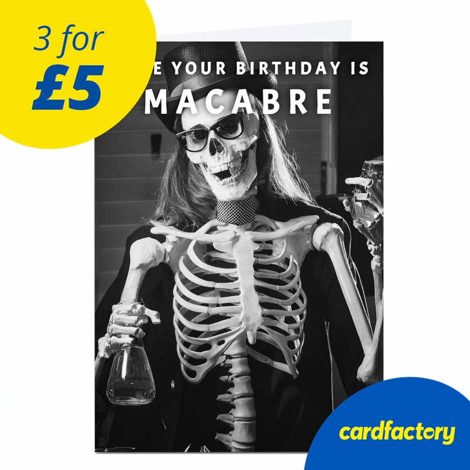 Image of Birthday Card - Hope Your Birthday Is Macabre
