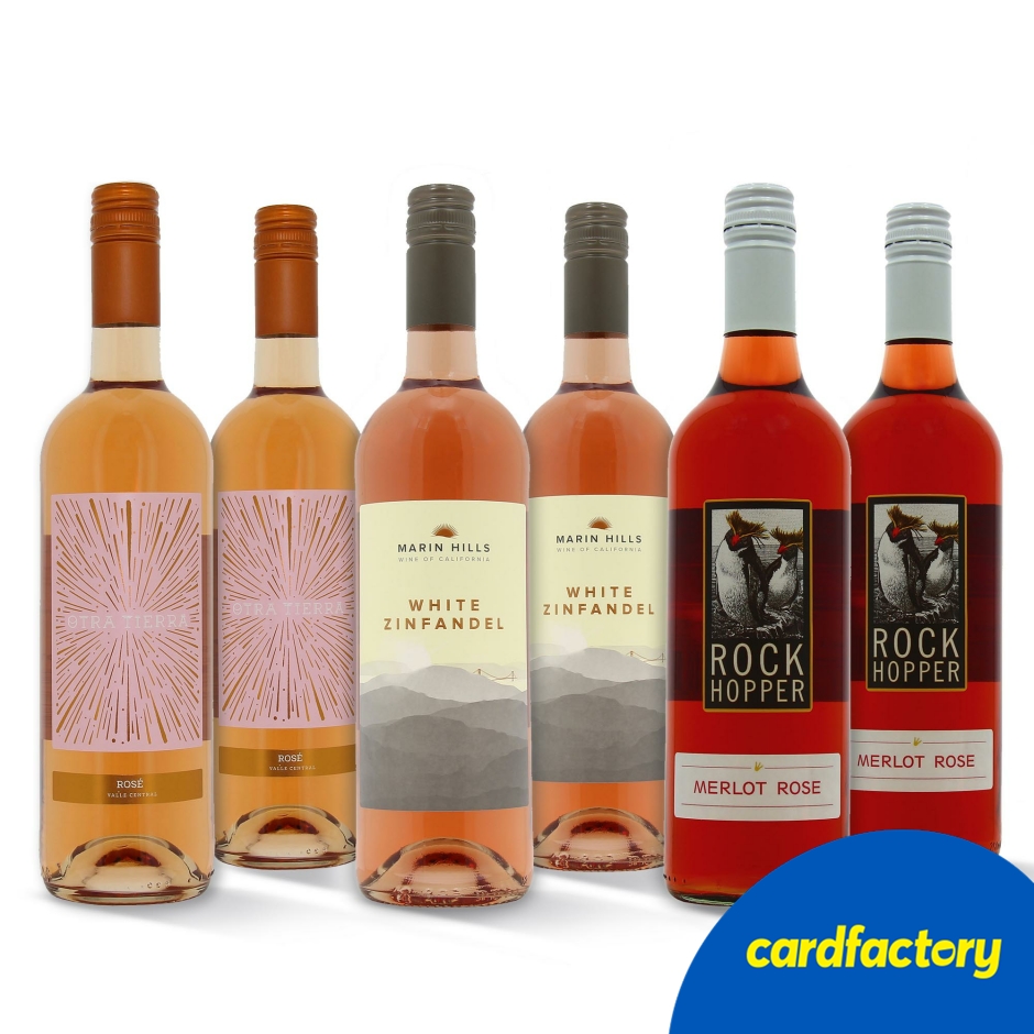 Image of Rose Wine Case Hamper