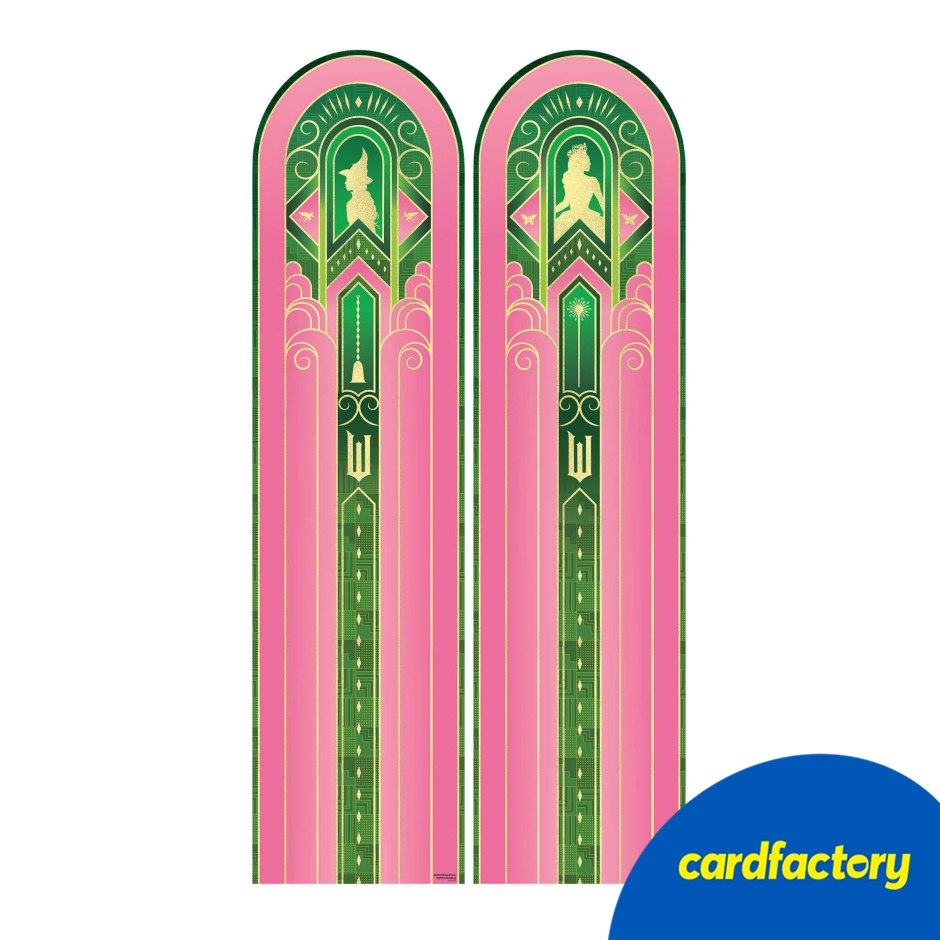 Image of Wicked Backdrop Cardboard Cutout 2-Pack