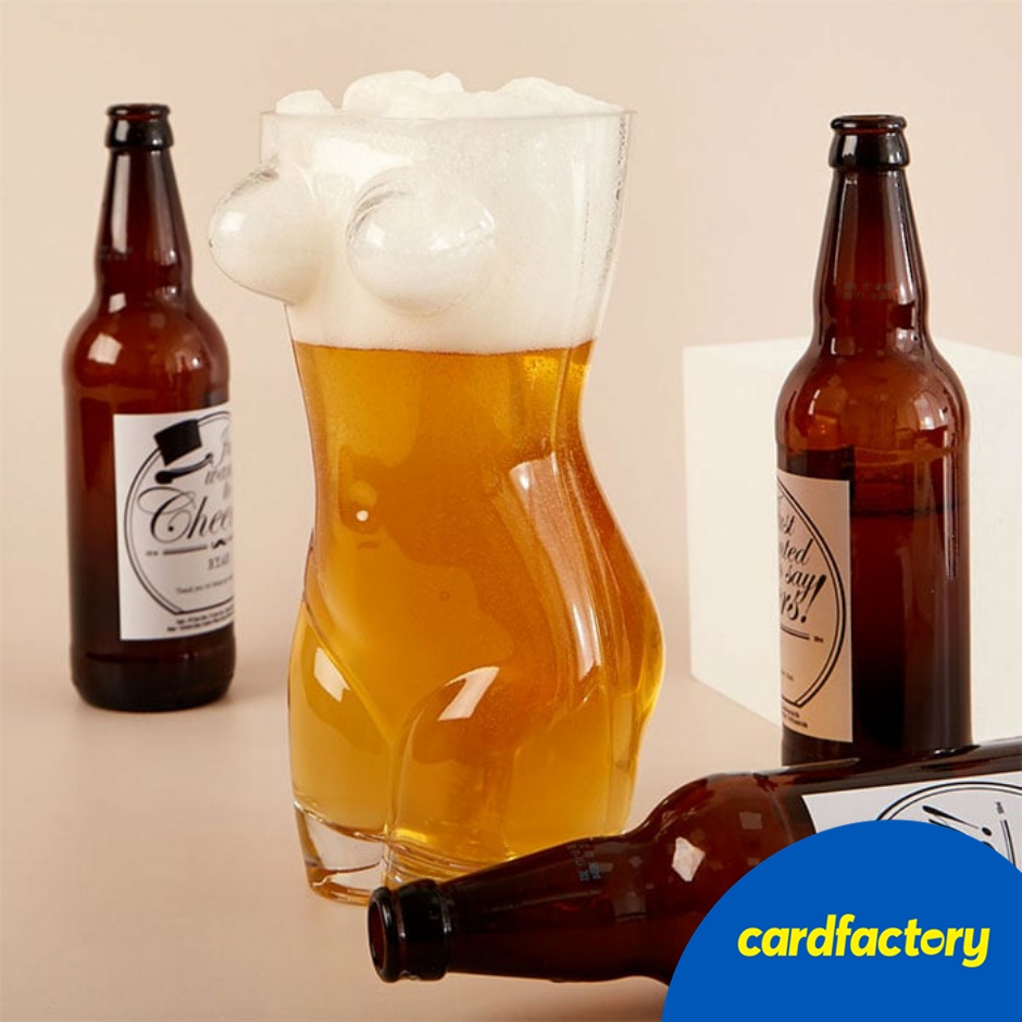 Image of Cheeky Torso Glass &amp; Ornament