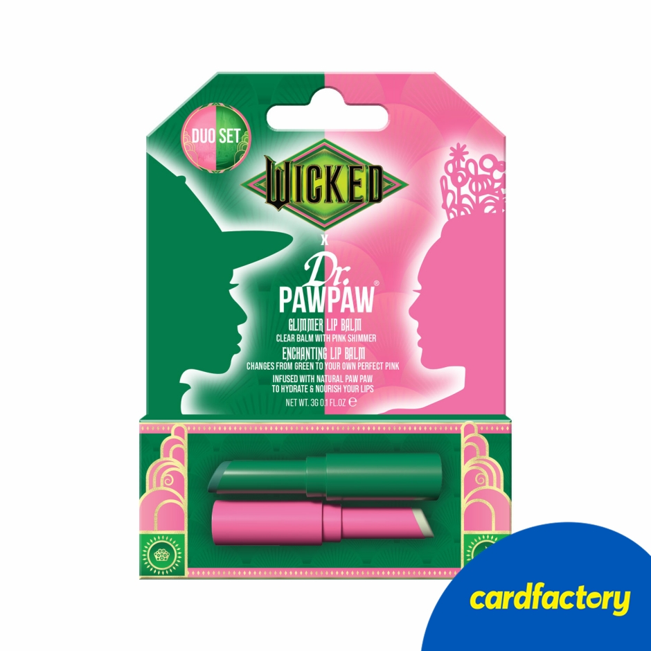 Image of WICKED x Dr.PAWPAW Enchanting &amp; Glimmer Lip Balm Duo