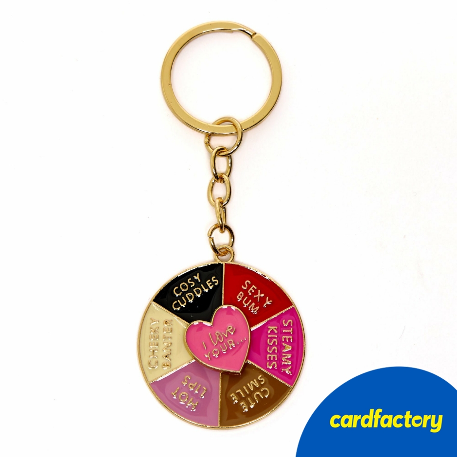 Image of Reasons Why I Love You Spinner Keyring