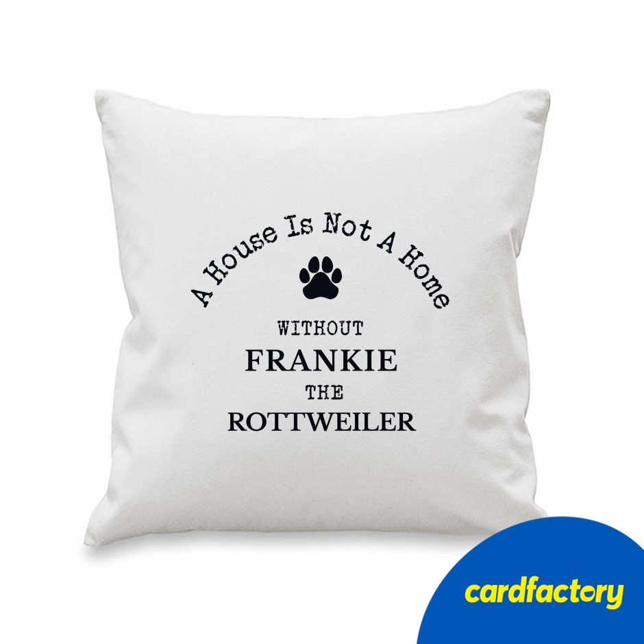 Image of Personalised Dog Breed Cushion