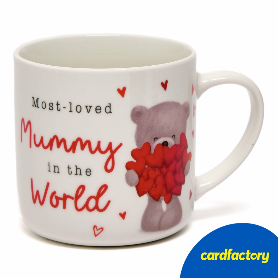 Image of Hugs Most Loved Mummy In The World Mug