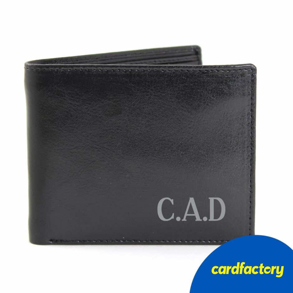 Image of Personalised Initial Leather Wallet