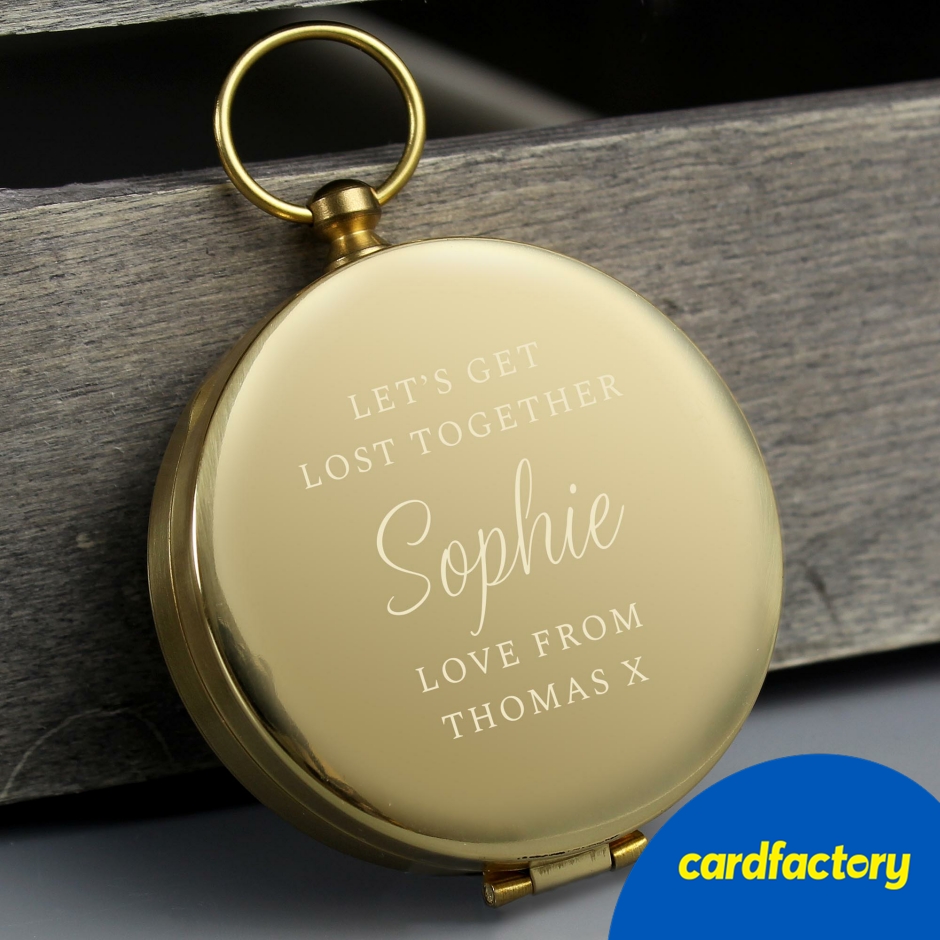 Image of Personalised Classic Keepsake Compass
