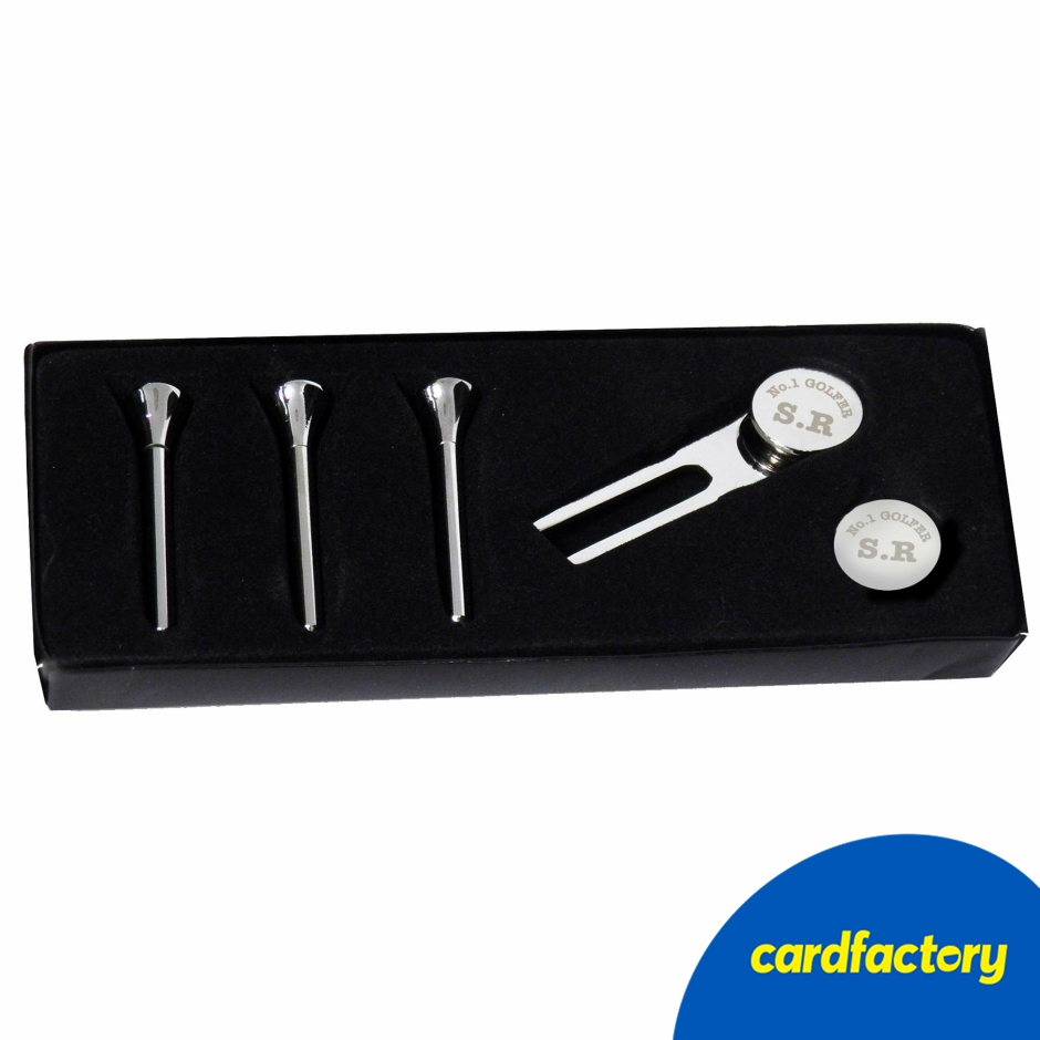 Image of Personalised No.1 Golfer Golf Set