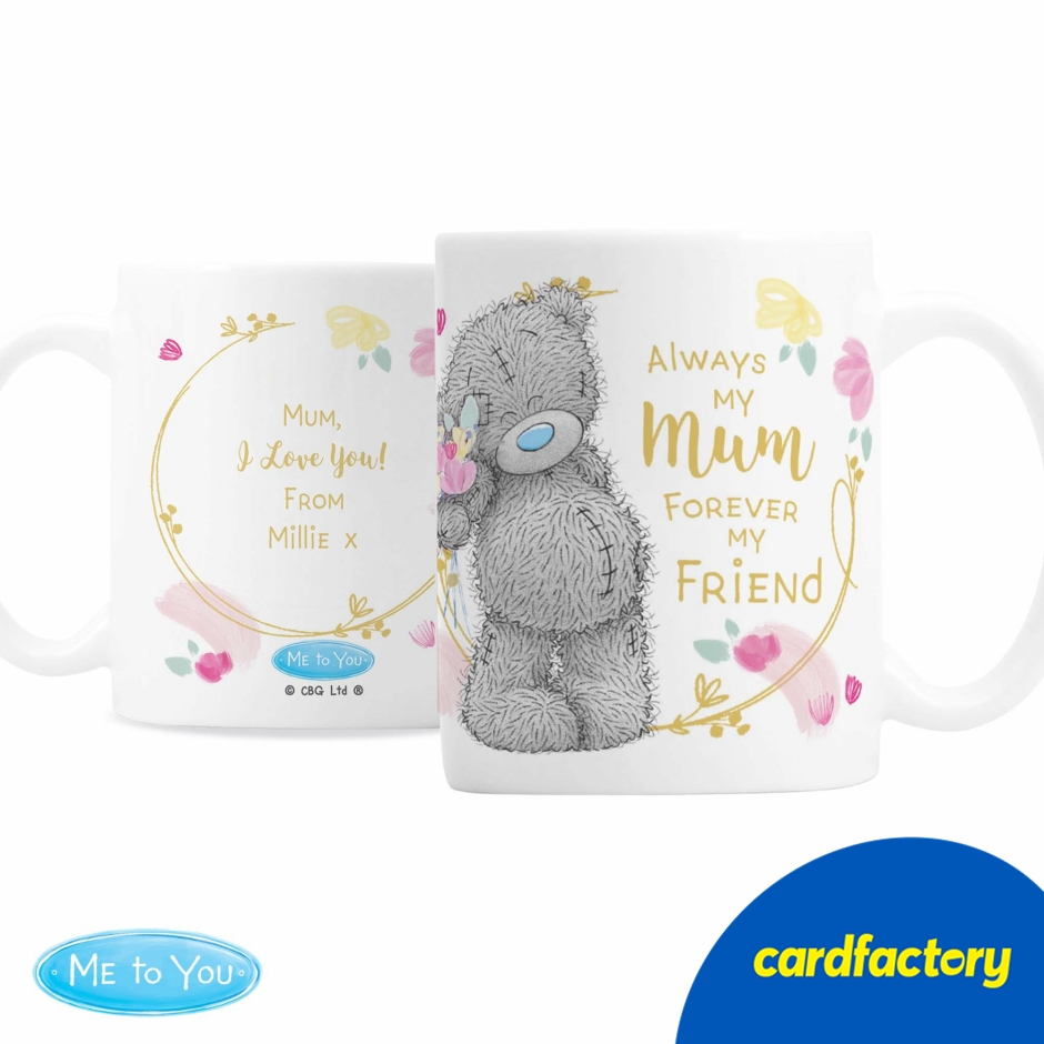 Image of Personalised Me To You Forever My Friend Mug