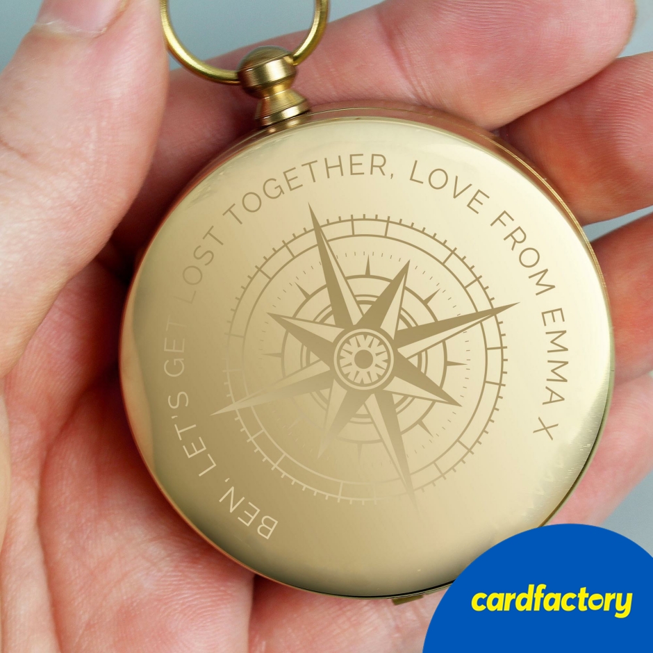 Image of Personalised Keepsake Compass