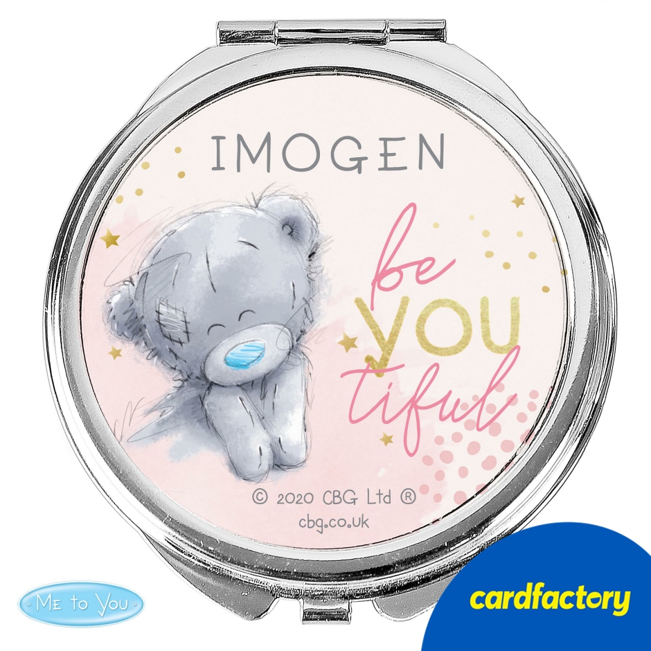 Image of Personalised Me To You Be-You-Tiful Compact Mirror