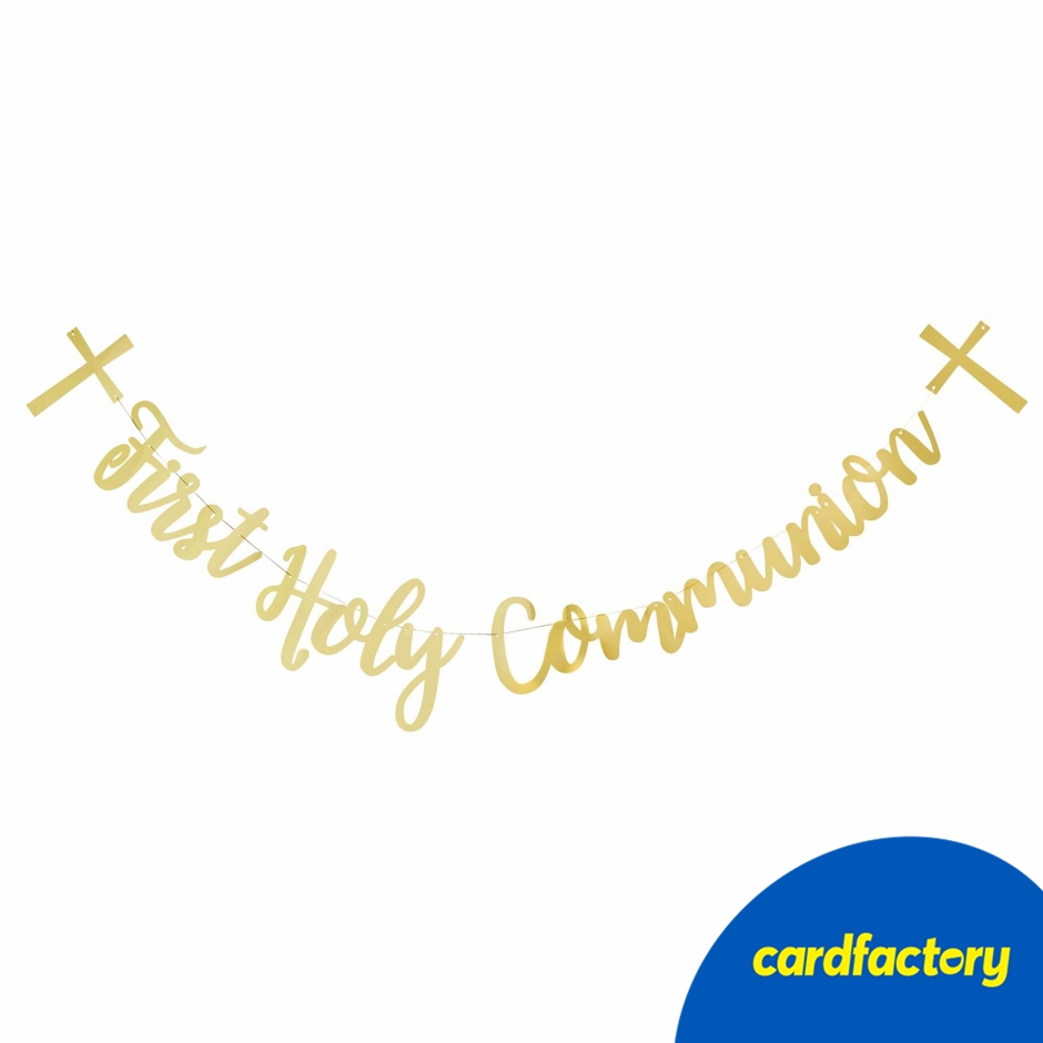 Image of First Holy Communion Card Banner 2m