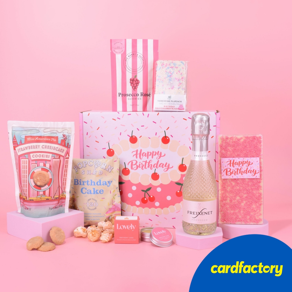 Image of The Luxe Happy Birthday Prosecco Gift Set