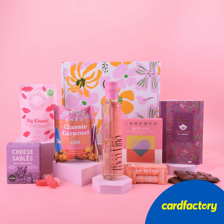 Image of Sweet Treats with Wine Gift Set