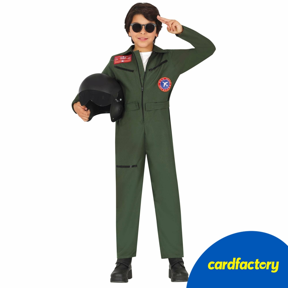 Image of Airman Children's Fancy Dress Costume